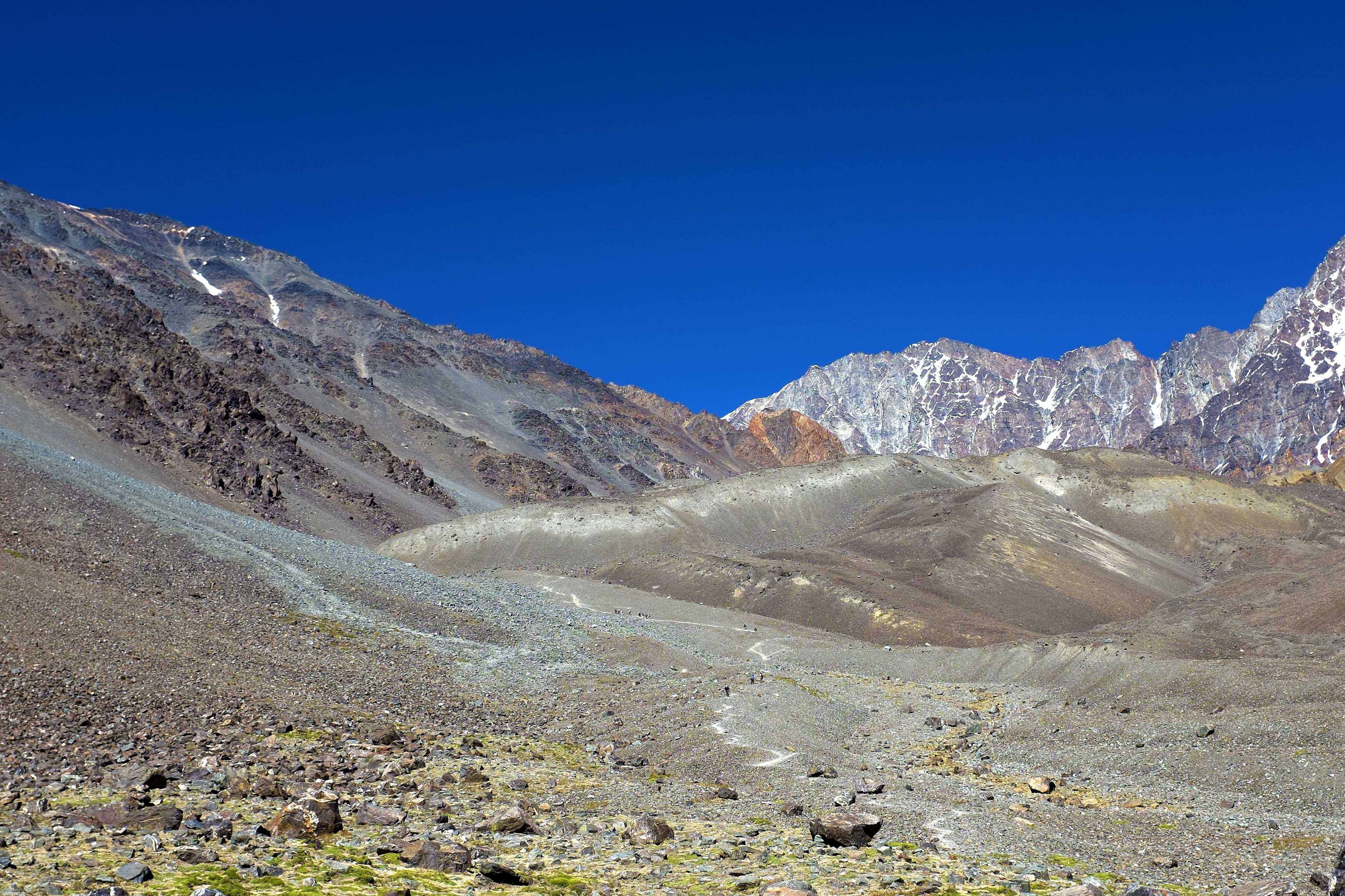 subindo para o acampamento Salta