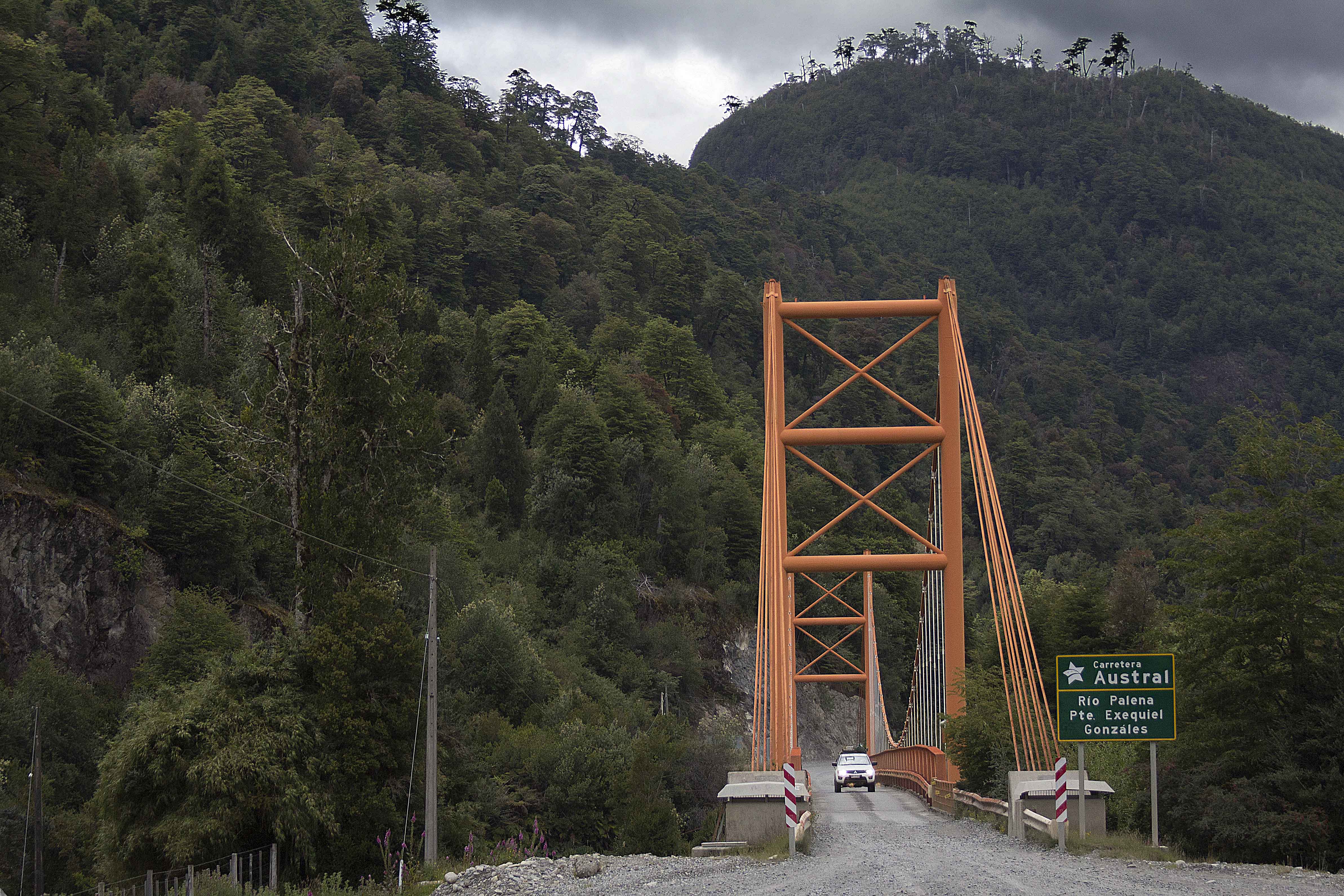 Trecho inicial da Carretera Austral